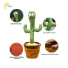 Electric Dancing Cactus Plant Stuffed Toy With Music And Big Cute Eyes-4