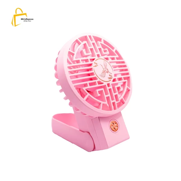 Mini Handheld Fan Pink-2