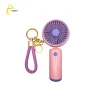 Yase Simple Handheld Fan Pink and Purple-2