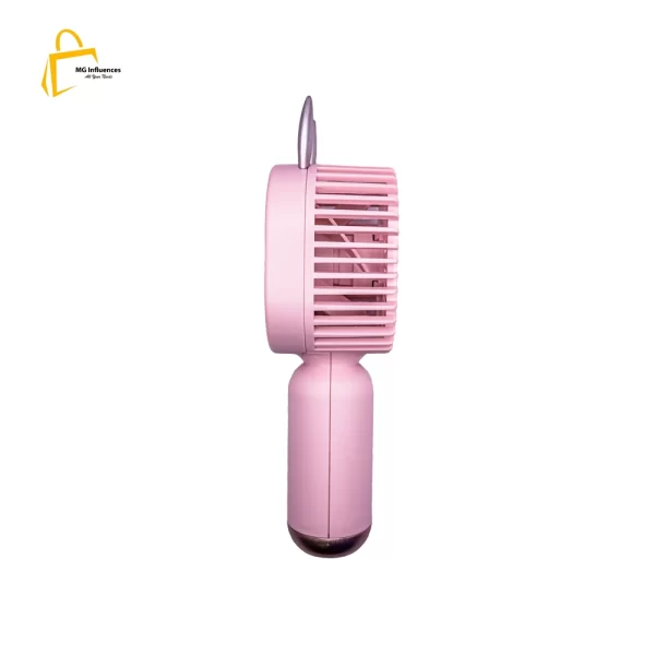 Yase Simple Handheld Fan Pink-3