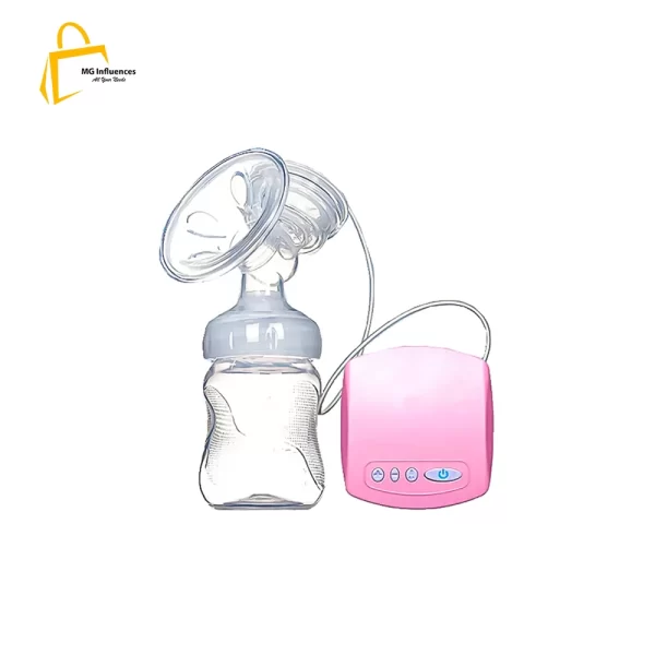 Electric Breast Pump With Feeding Bottle and 100% BPA Free with Medical grade Material-1