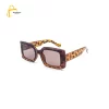 rectangular sunglasses - Tortoise / Brown-1