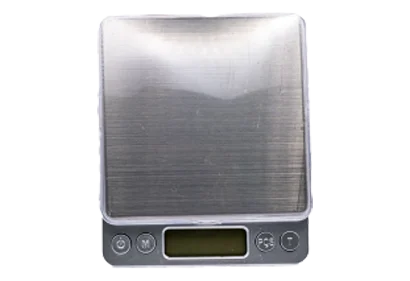 Electronic Mini Kitchen Weighing Scale 15x15.9x4.1 CM, Silver