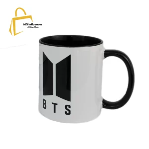 1st Piece BTS Logo Printed Mug for Coffee and Tea, 325 ML-1