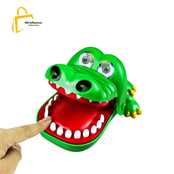 Crocodile Dentist Bite Finger Game, Funny Novelty Toy for Kids and Adult-2