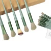 13-Piece Soft Fluffy Makeup Brushes Set for cosmetics for Foundation, Blush Powder, Eyeshadow, Kabuki Blending, and more, Green-3