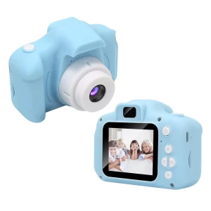 Mini Rechargeable 8MP HD Digital Kids Camera, Blue-1