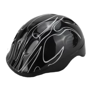 kids bike helmets - black and white Safety Helmets