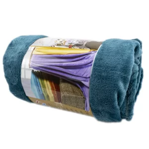 Fleece Blankets - Purple color fleece blanket