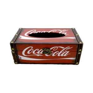 Coca Cola Inspired Tissue Box Cover