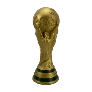 home decor accessorties - Golden color Football Worldcup Trophy Replica