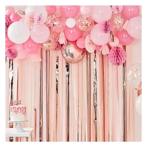 party supplies - pink balloon set