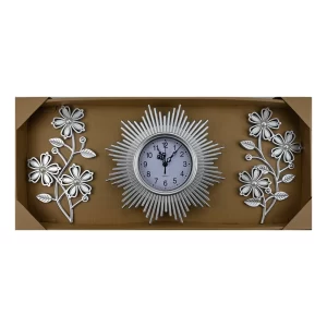 silver mirage clock set