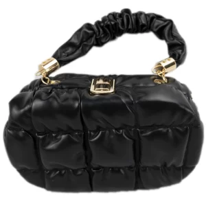 Ladies Bags - Women Handbags - Mini quilted Black handbag