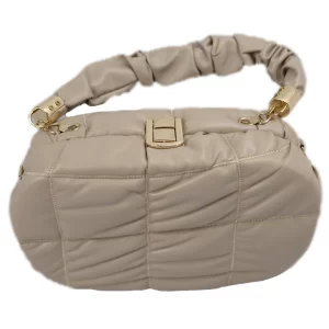 Ladies Bags - Women Handbags - Mini quilted Khaki handbag