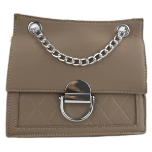 Ladies bags- quilted mini camel shoulder bag