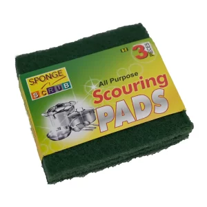 easy to clean scouring pads