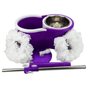 purple mop bucket set