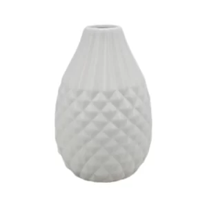 bud white vase for home decoration